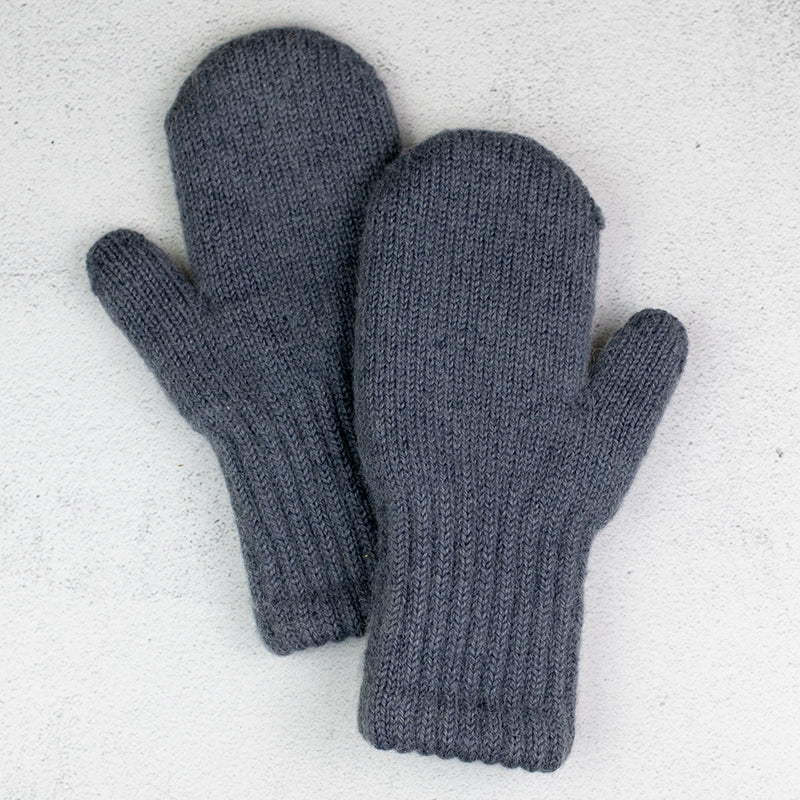 Alpaca Boucle Mittens