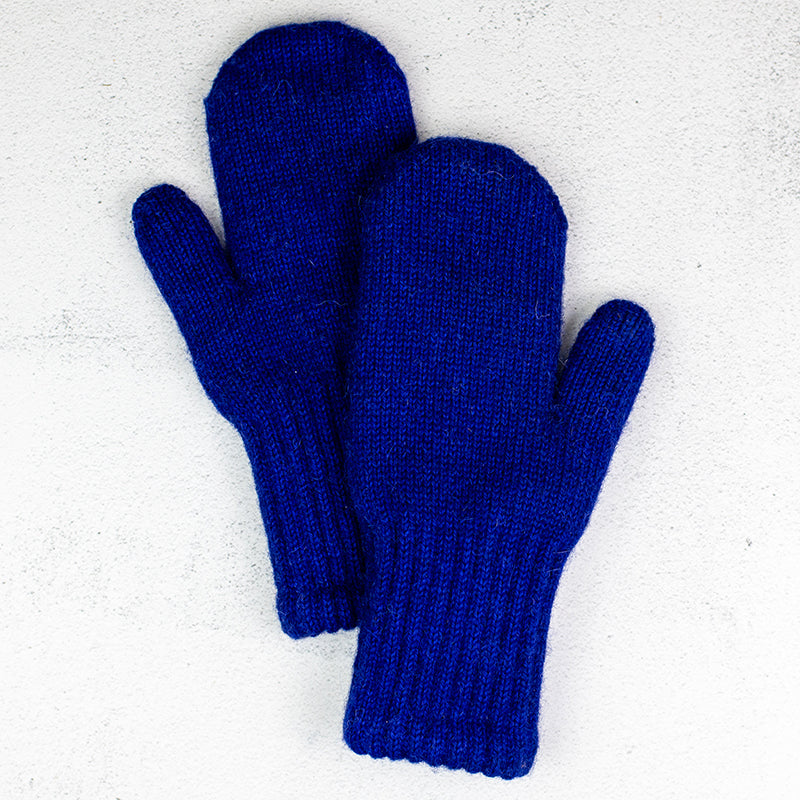 Alpaca Boucle Mittens