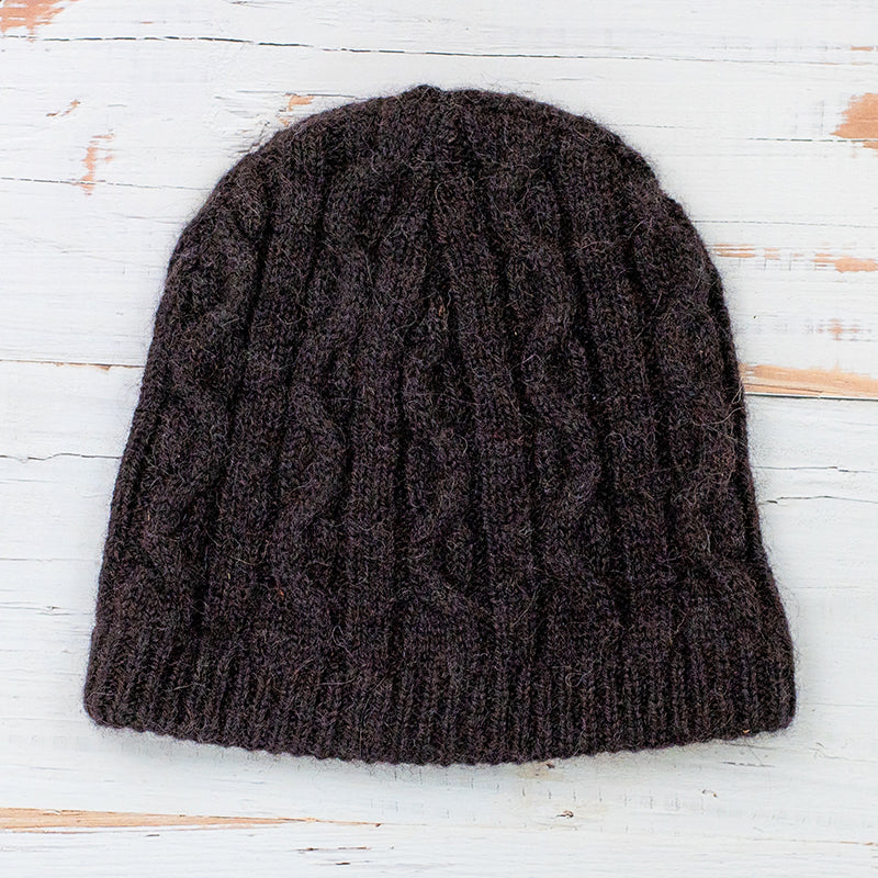 Perkins Cable Knit Beanie