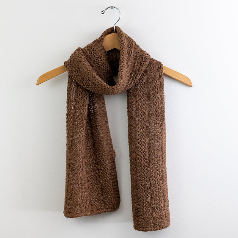 Alpaca Cable Scarf