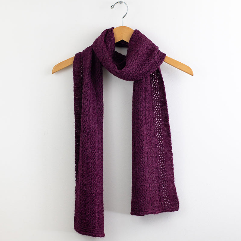 Alpaca Cable Scarf