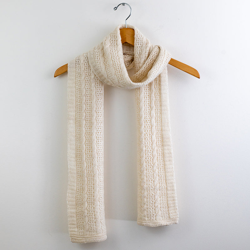 Alpaca Cable Scarf