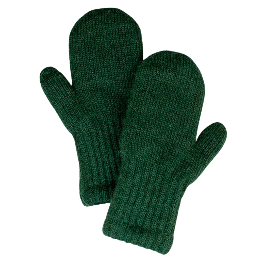 Alpaca Boucle Mittens