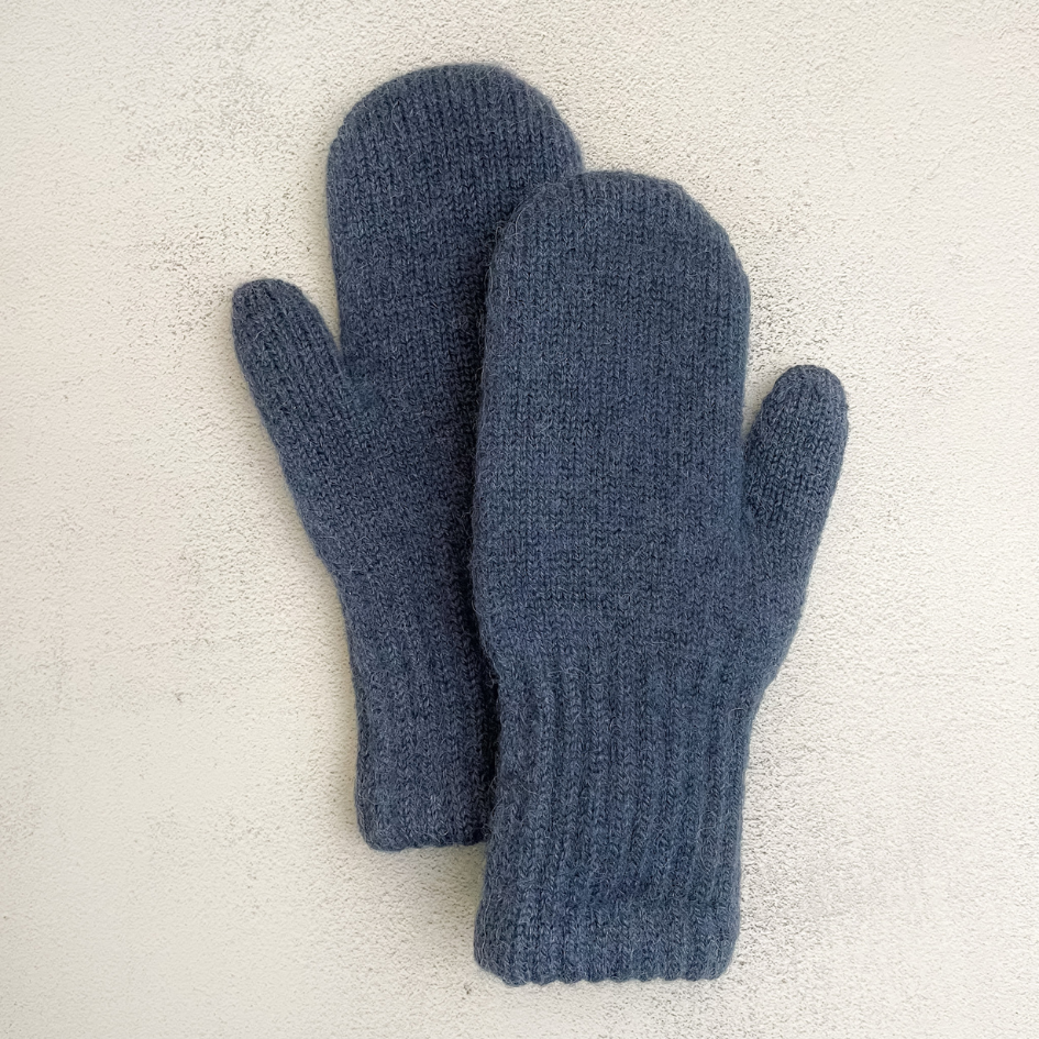 Alpaca Boucle Mittens