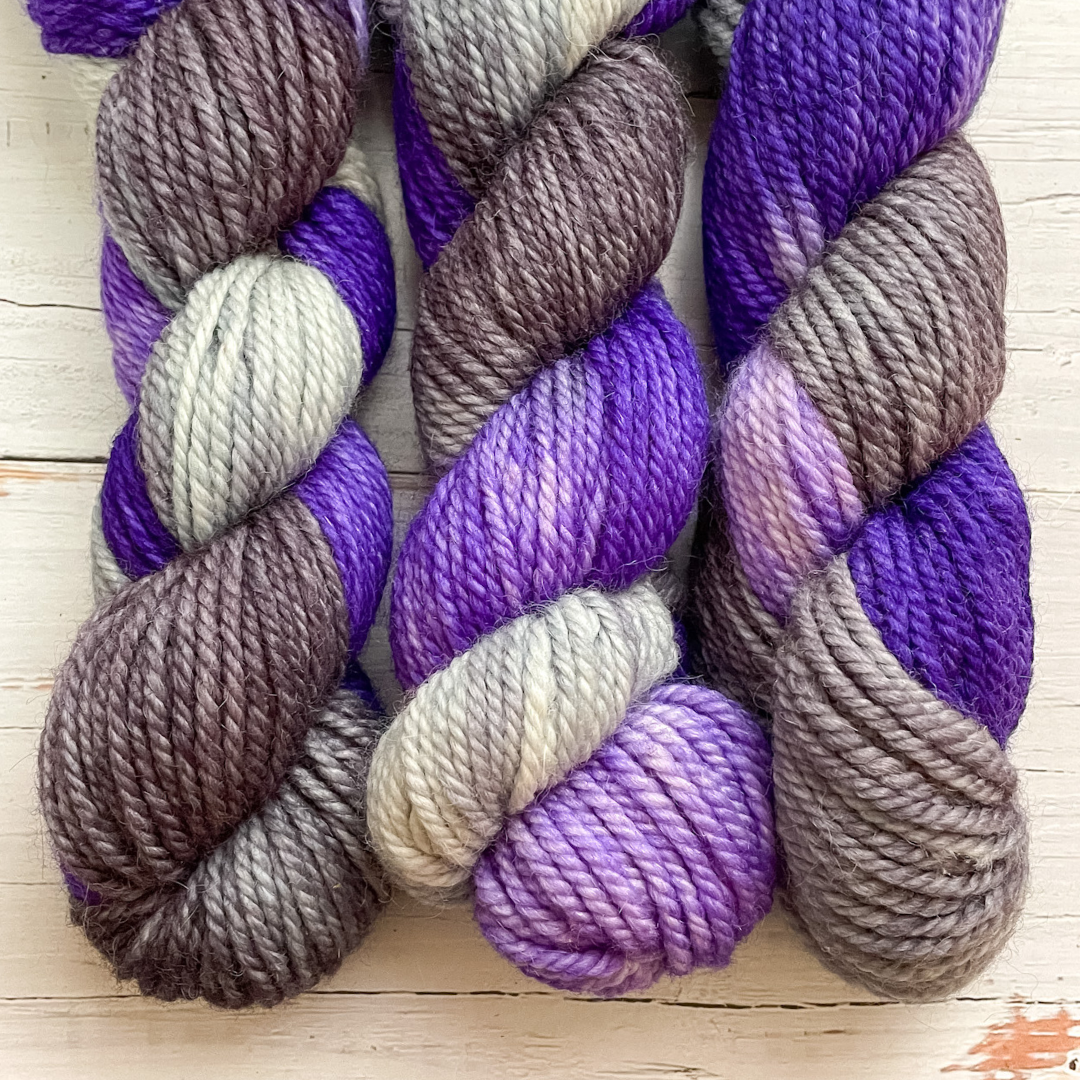 Amethyst Bulky Alpaca Yarn