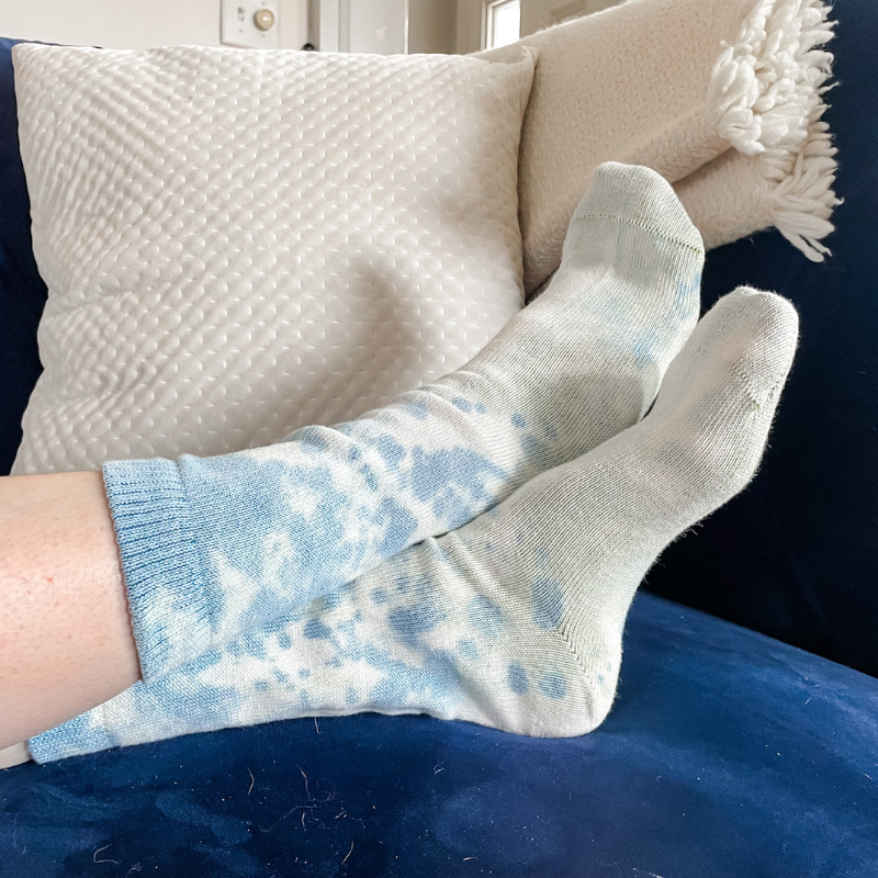 Hand Dyed AMA Gizmo Lightweight Socks