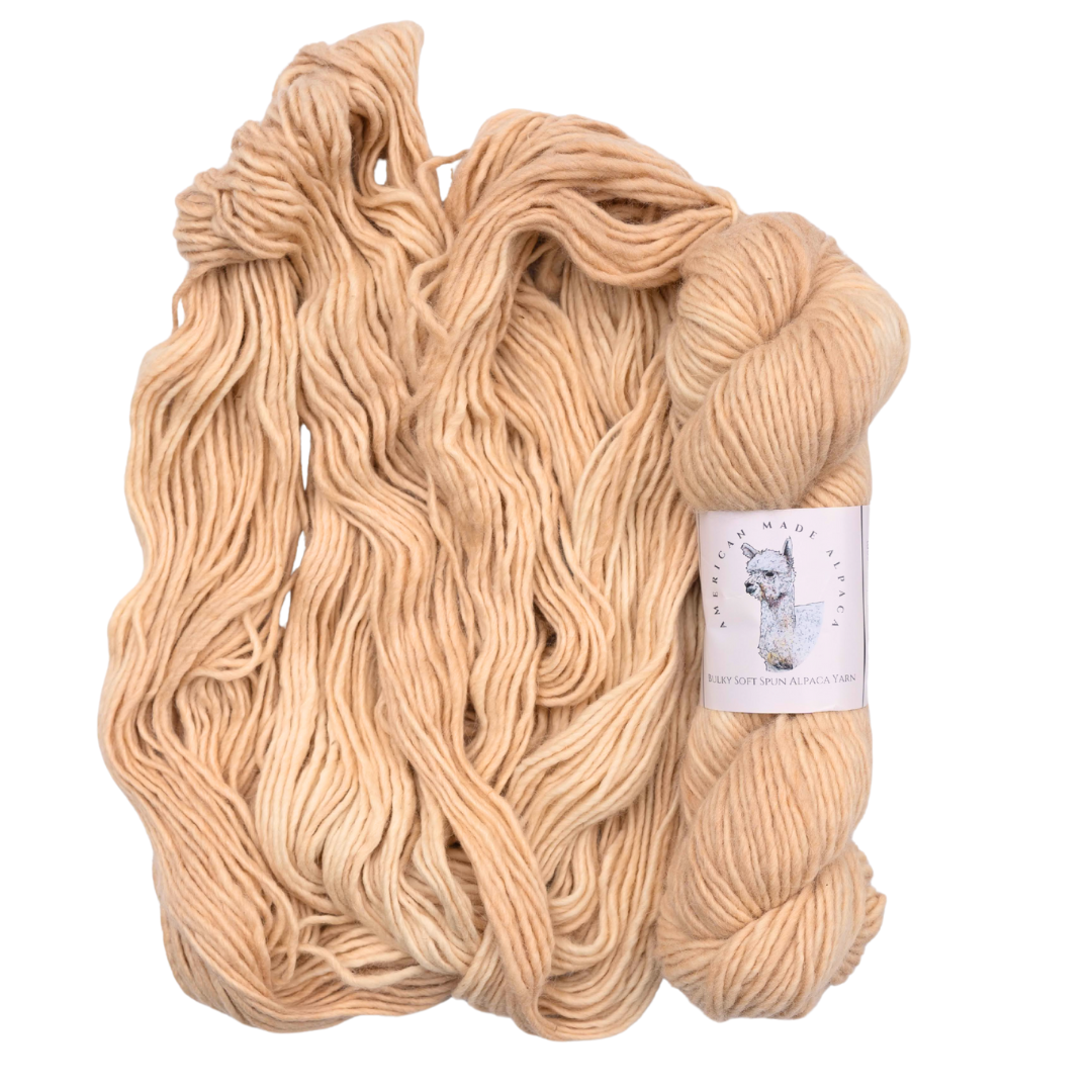 Gold Mine Soft Spun Single Bulky Alpaca Yarn