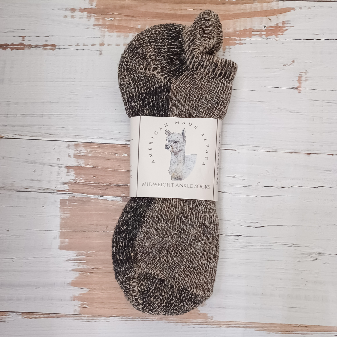 Midweight Ankle Alpaca Sock