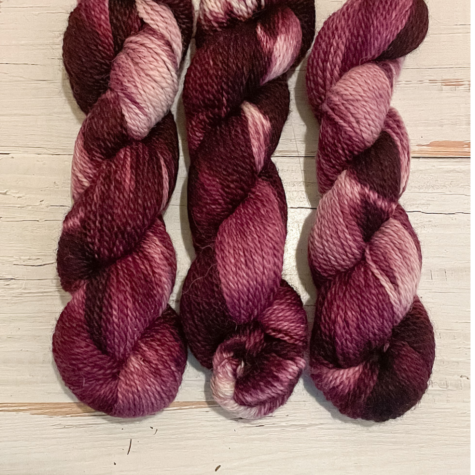 Mulberry Cream DK Weight Alpaca Yarn