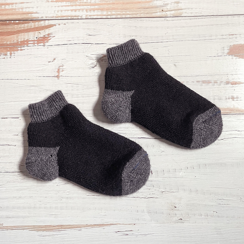 Penguin Alpaca Bootie Sock