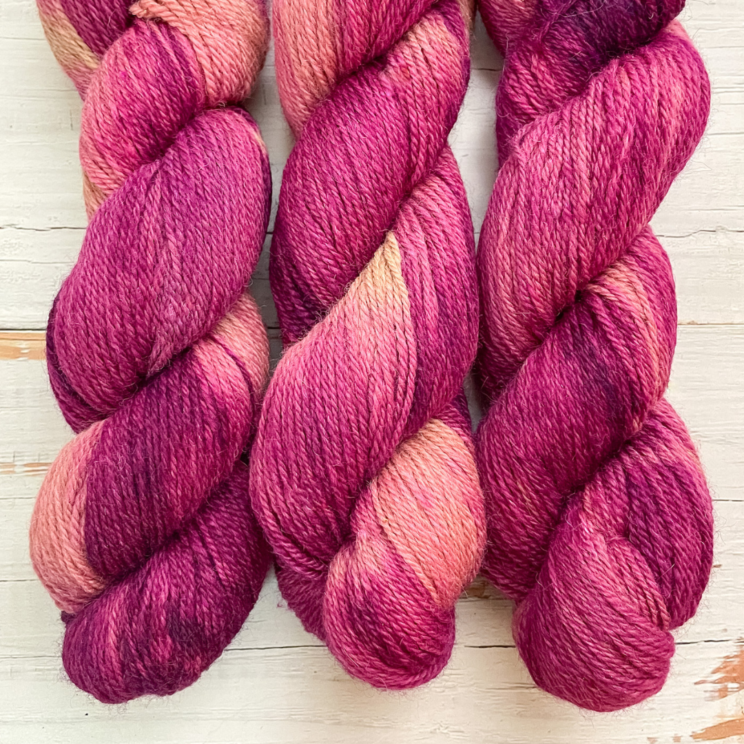 Pink Poppy Sport Weight Alpaca Yarn