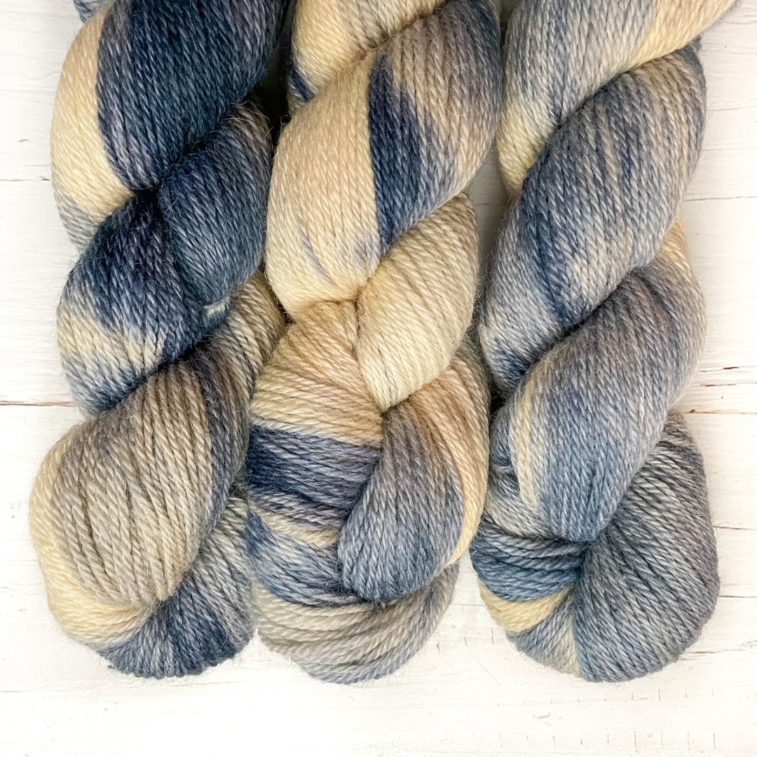 Great Blue Heron Sport Weight Alpaca Yarn