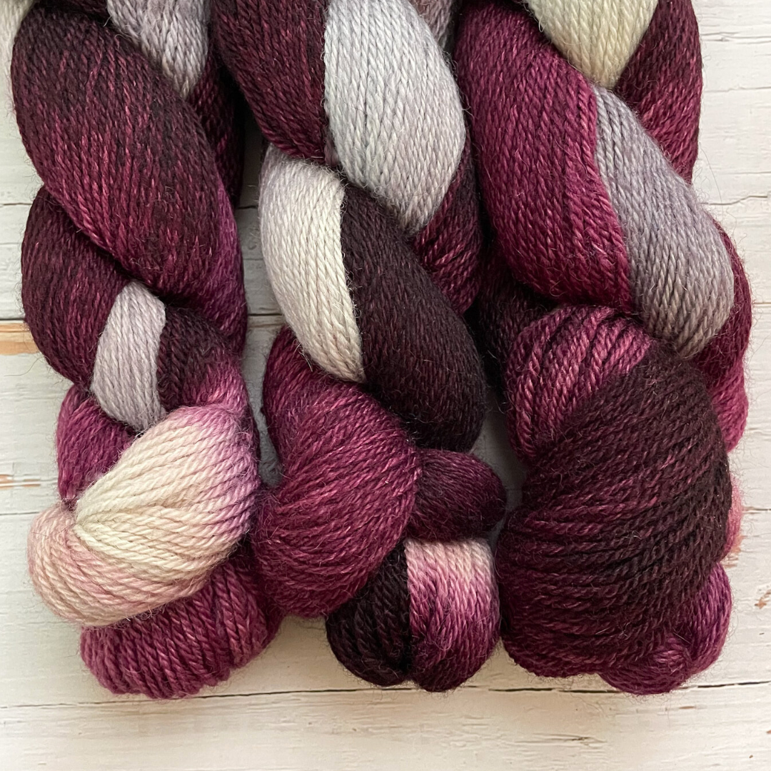 Stoned Ruby Sport Weight Alpaca Yarn