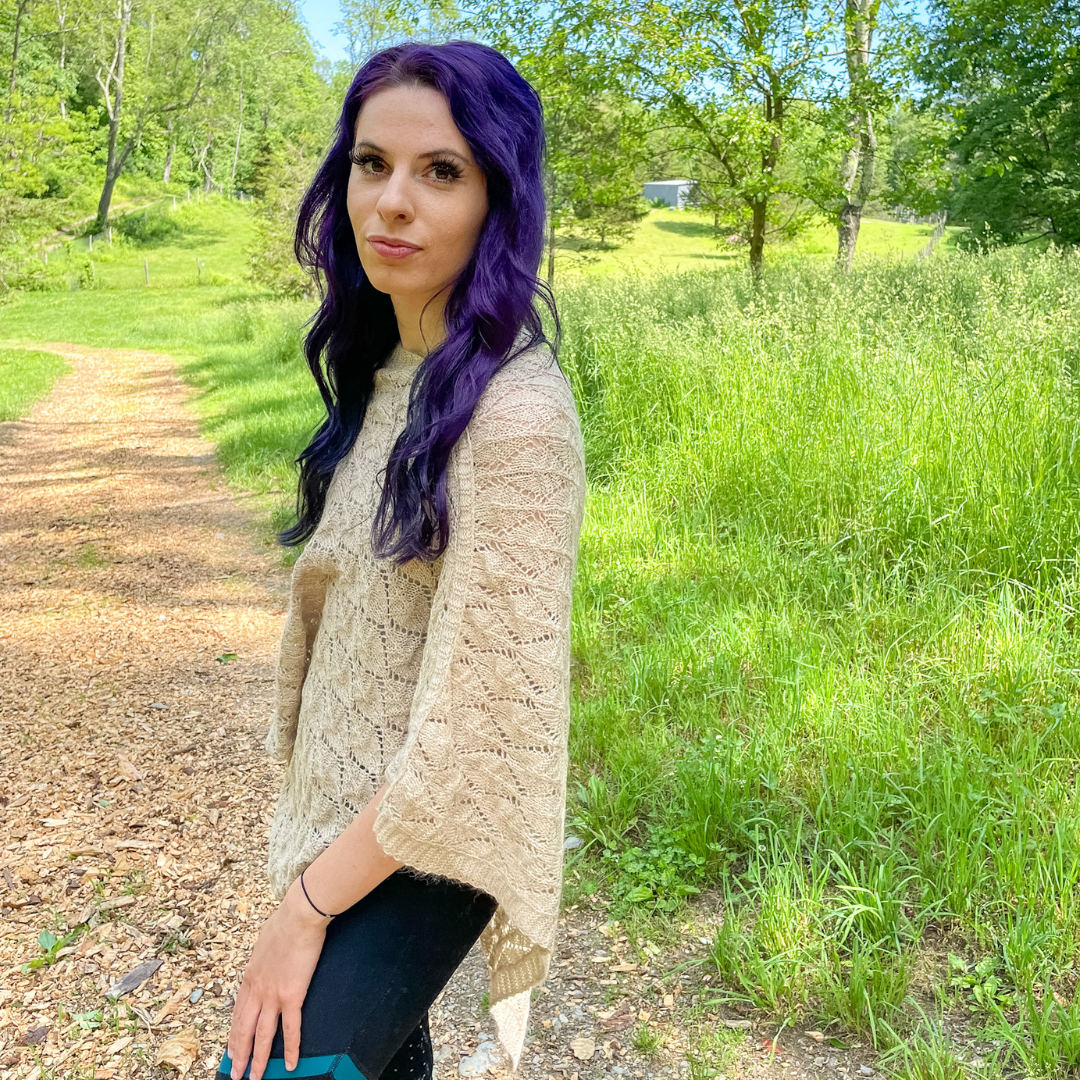 Wilma Alpaca Poncho