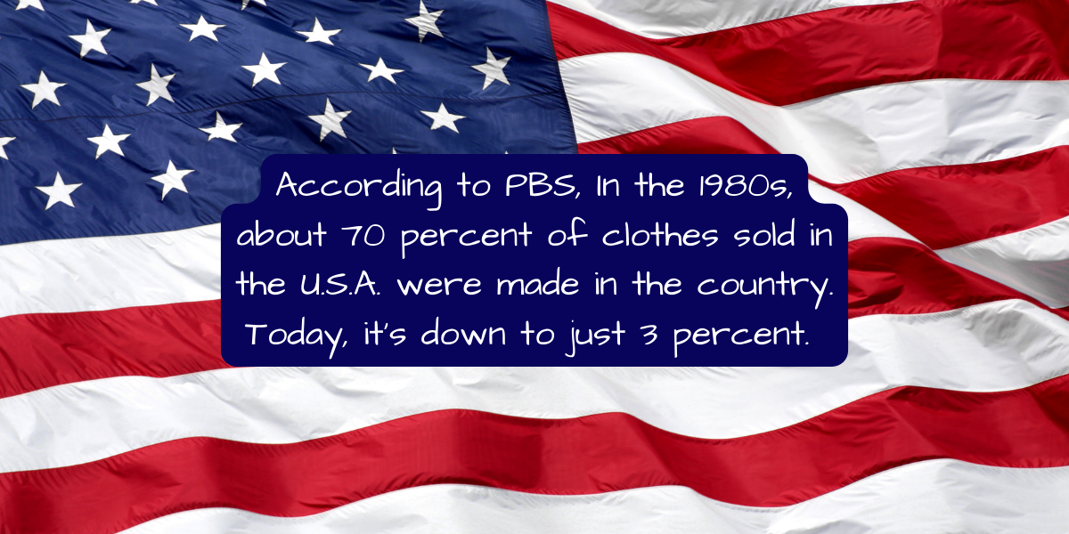 Why Is So Little Clothing Made in the USA Anymore?