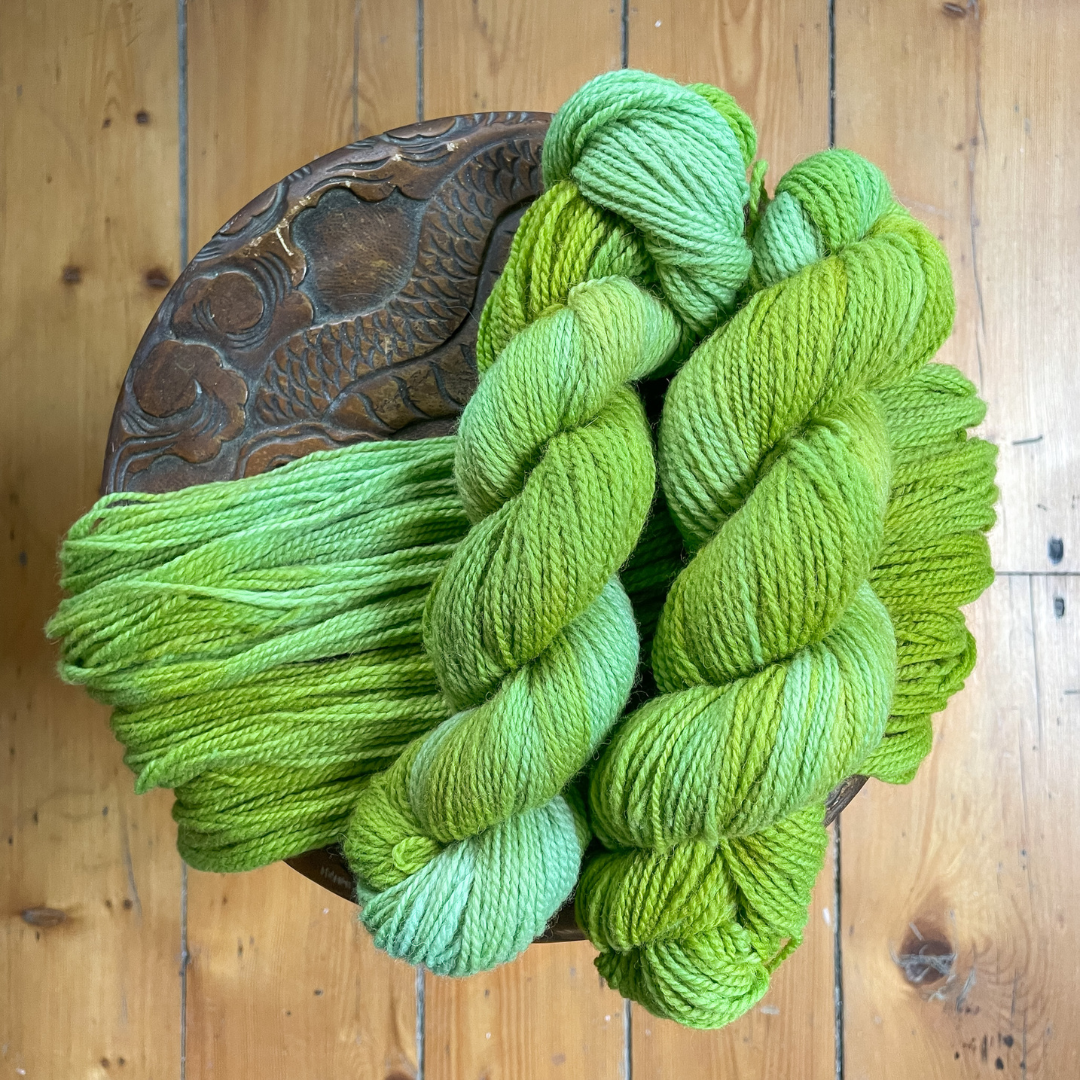 Yarn Hand Dyed On The Farm
