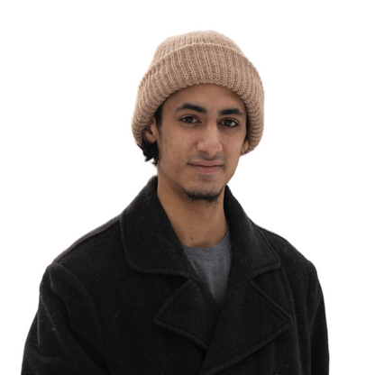 Buddy Beanie Double Layer Ribber Knit Hat