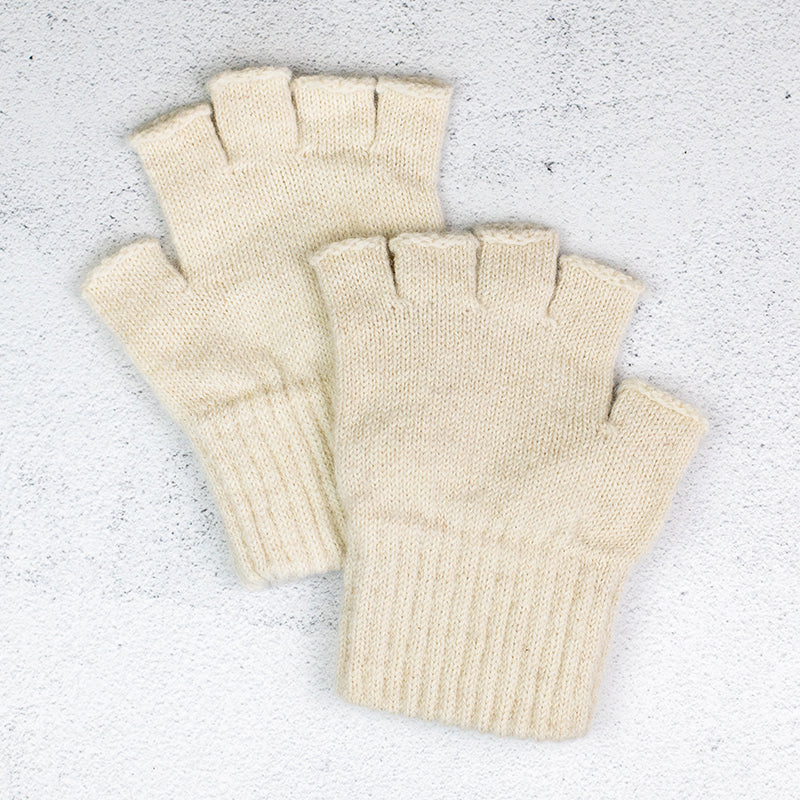 Alpaca Fingerless Gloves