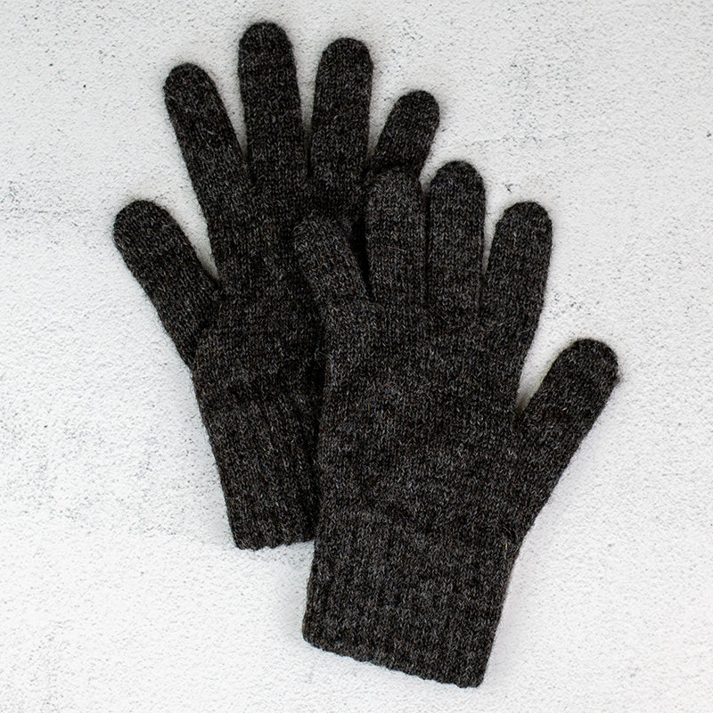 Alpaca Unisex Knit Gloves