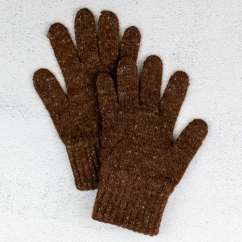 Alpaca Unisex Knit Gloves