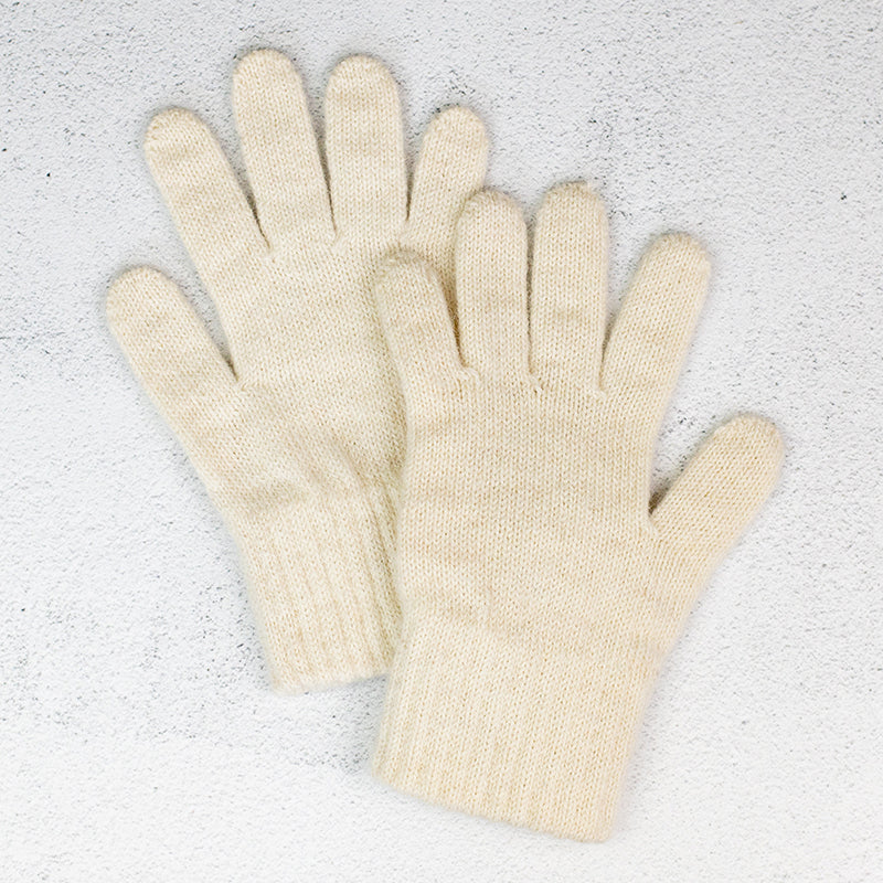 Alpaca Unisex Knit Gloves