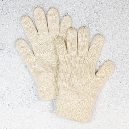 Alpaca Unisex Knit Gloves