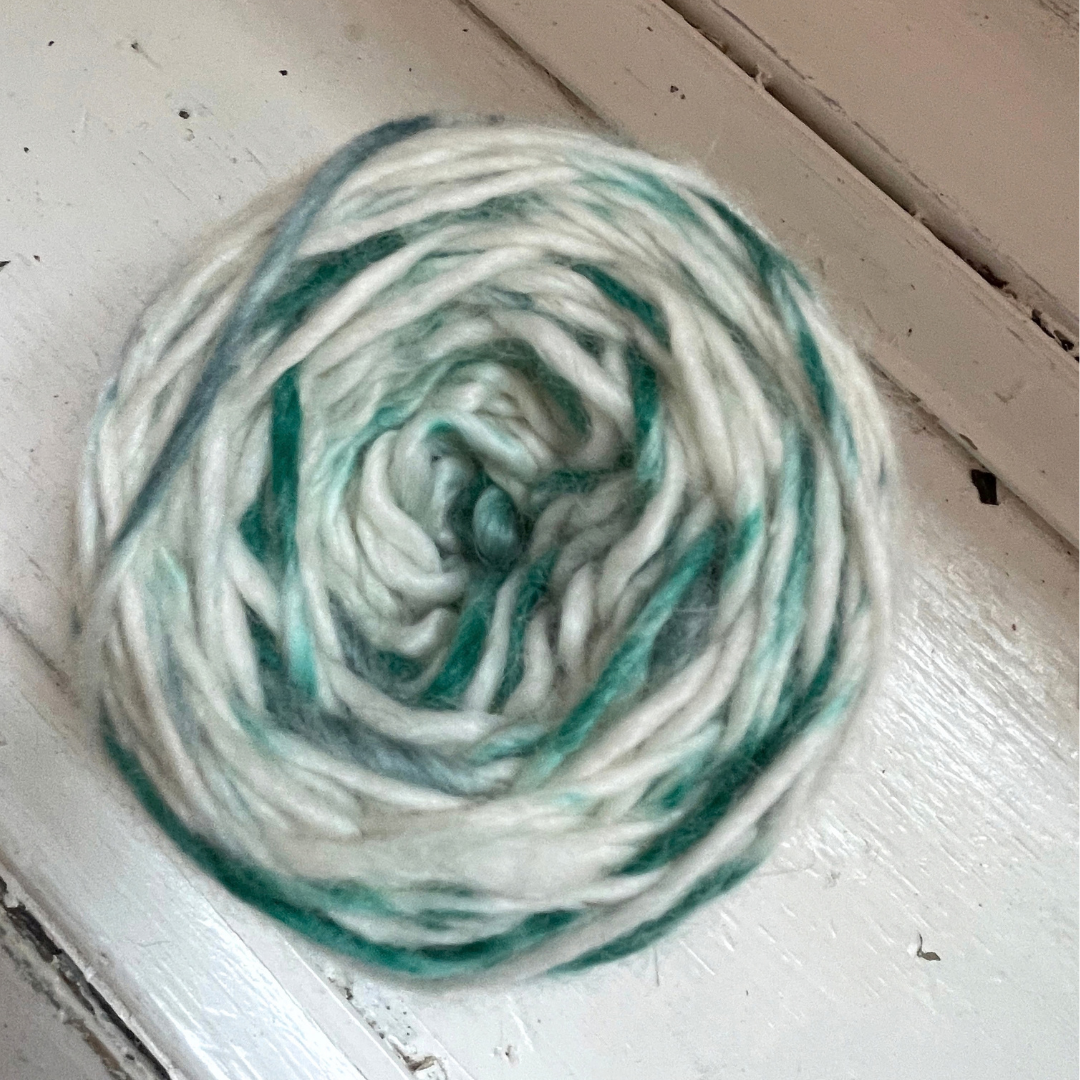 Artichoke Hand Dyed Bulky Alpaca Merino Yarn