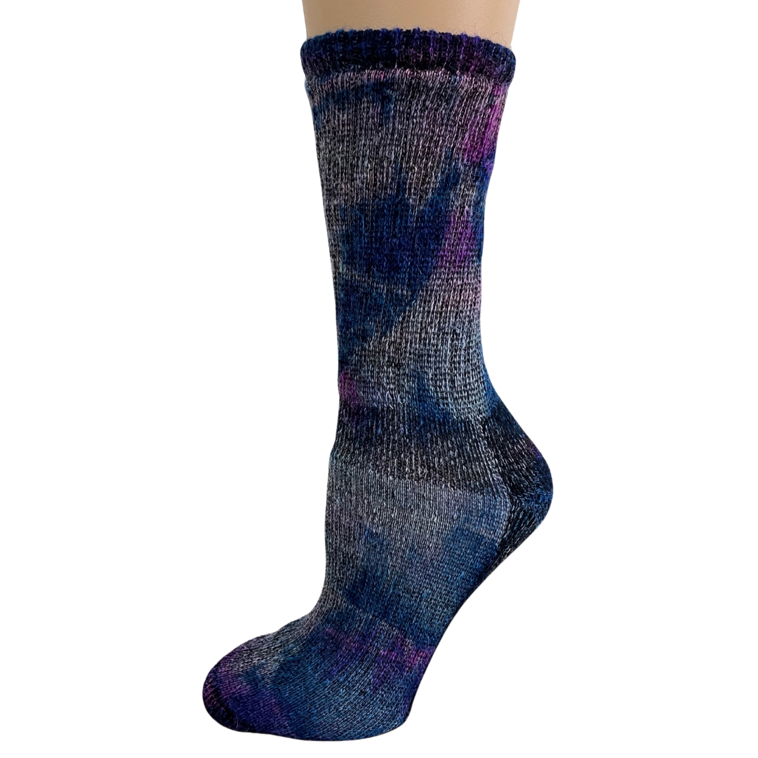 Alpaca Crew Socks - Heavy Weight Sock, Reinforced Heels & Toes, Moisture Wicking