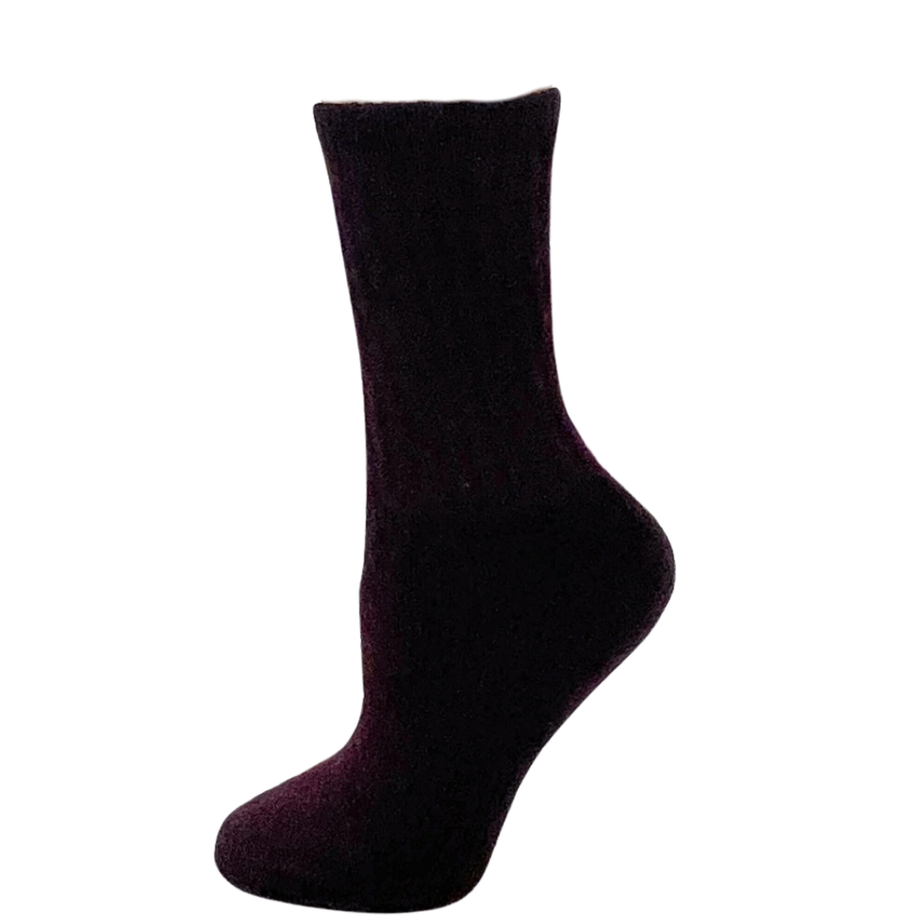 Alpaca Crew Socks - Heavy Weight Sock, Reinforced Heels & Toes, Moisture Wicking