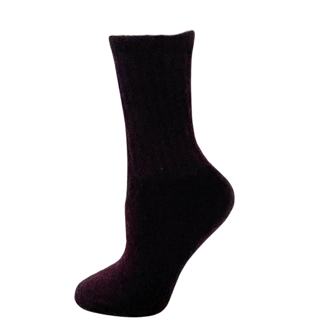 Alpaca Crew Socks - Heavy Weight Sock, Reinforced Heels & Toes, Moisture Wicking