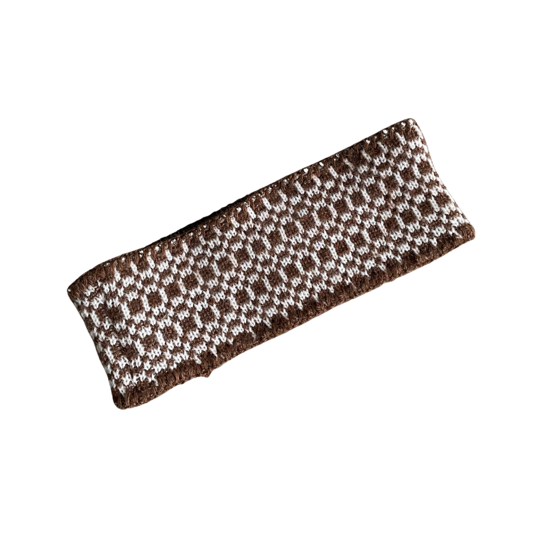 Dino Checkered Headband