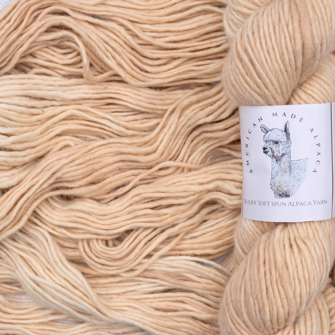 Gold Mine Soft Spun Single Bulky Alpaca Yarn
