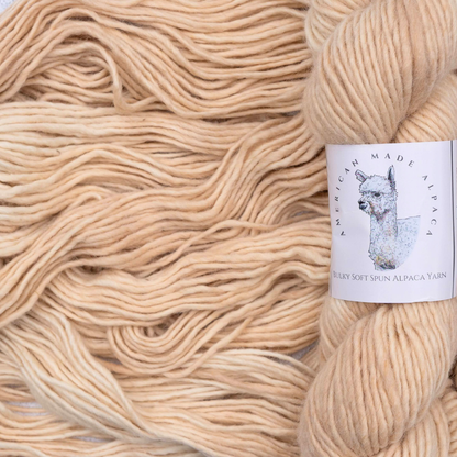 Gold Mine Soft Spun Single Bulky Alpaca Yarn