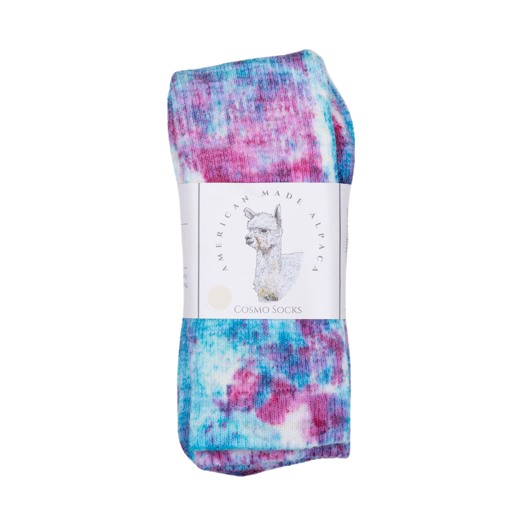 Hand Dyed Cosmo Socks