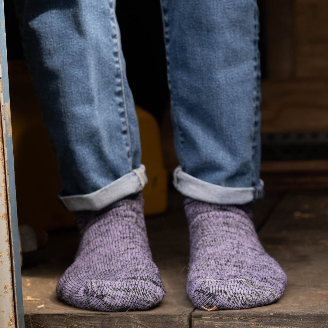 Cosmo Crew Socks, Medium Weight Blend of Alpaca and Wool
