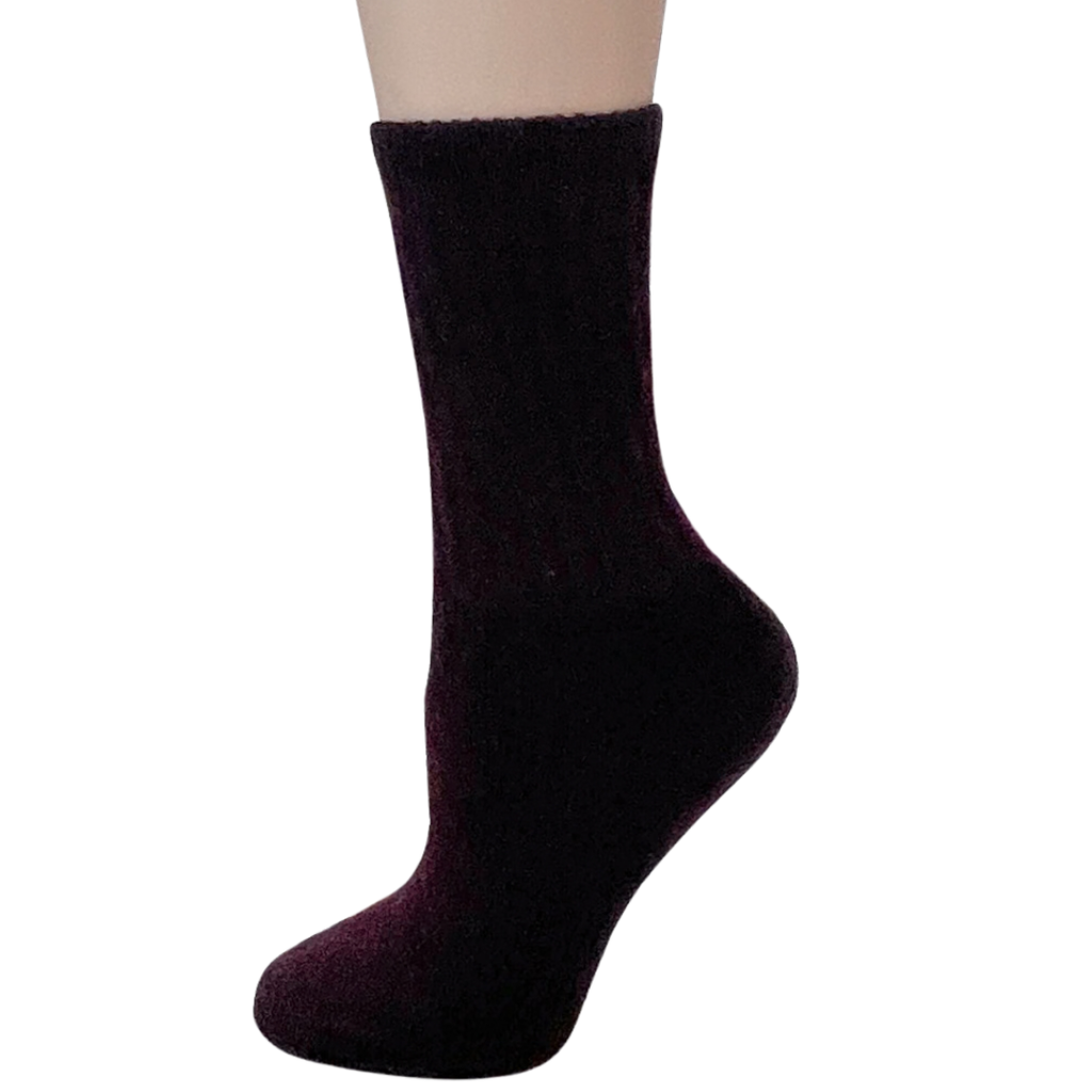 Alpaca Crew Socks - Heavy Weight Sock, Reinforced Heels & Toes, Moisture Wicking