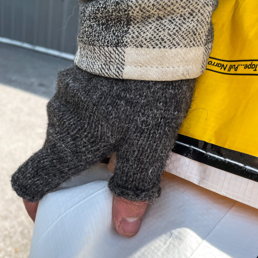 Alpaca Fingerless Gloves