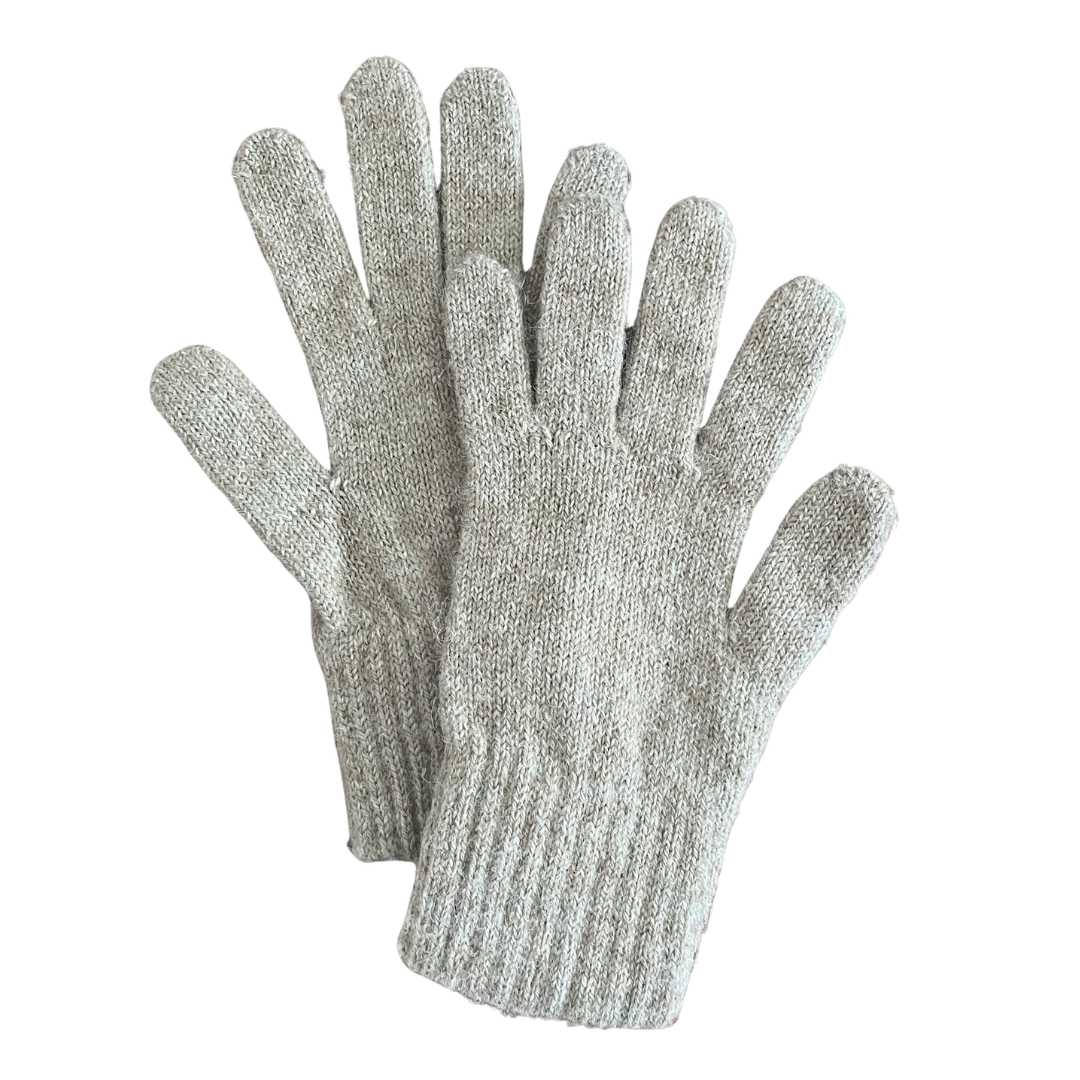 Alpaca Unisex Knit Gloves