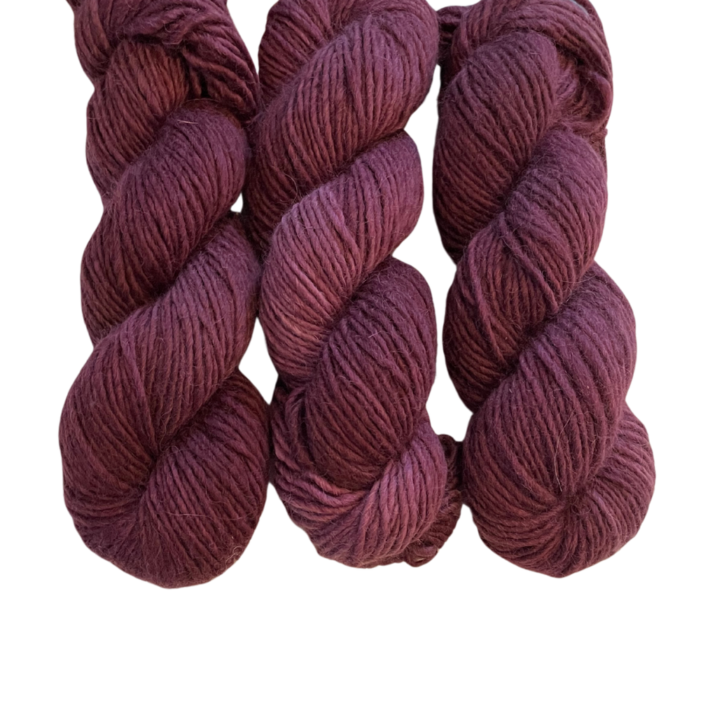Merlot Soft Spun Single Bulky Alpaca Yarn