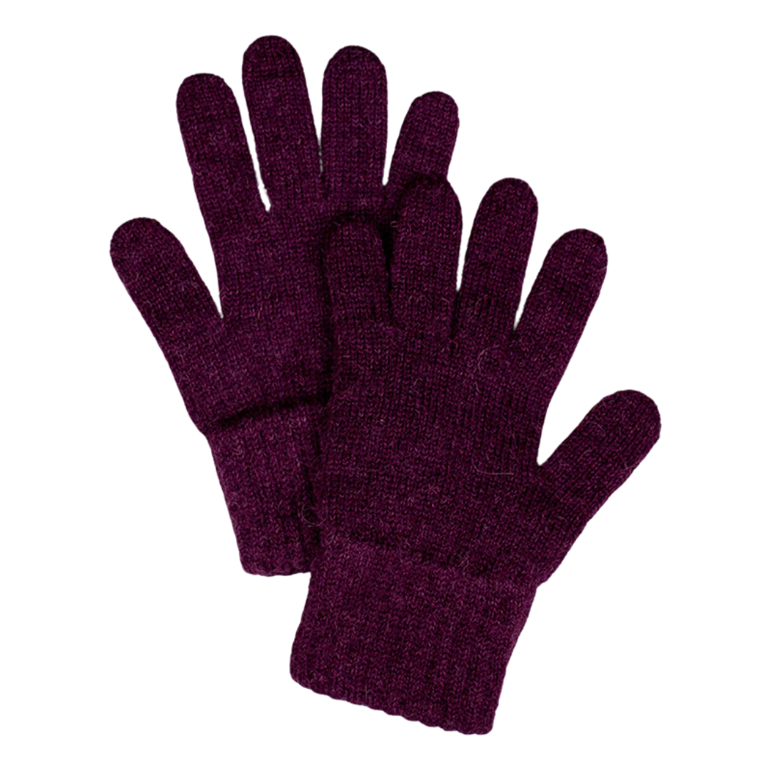 Alpaca Unisex Knit Gloves