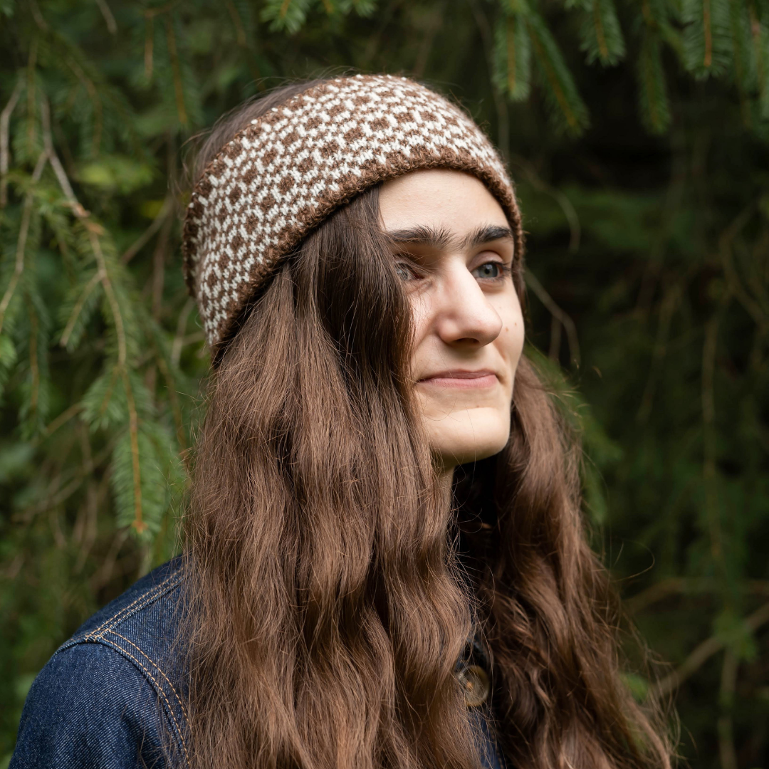 Dino Checkered Headband