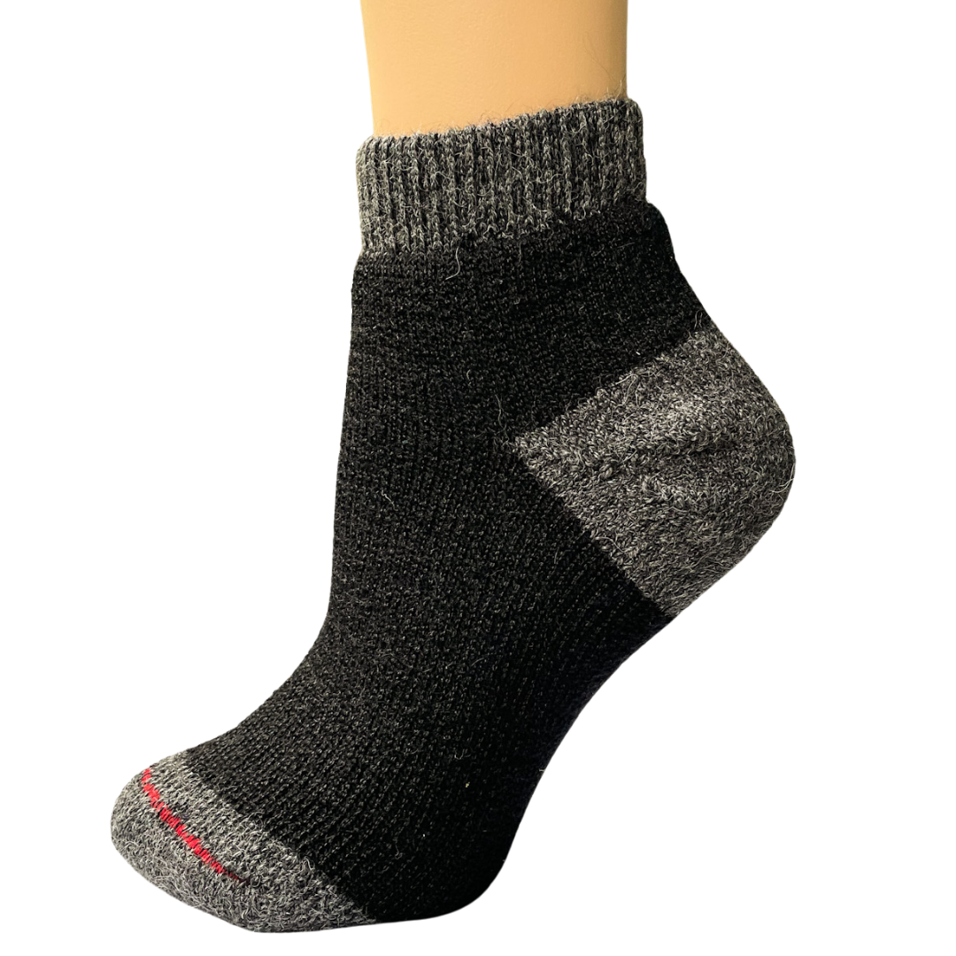 Penguin Alpaca Quarter Sock - A medium weight sock