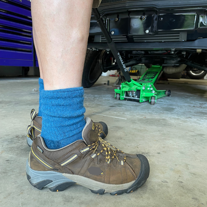 Quigley Alpaca Crew Socks A Lighter Weight Sock - Perfect With Sneakers