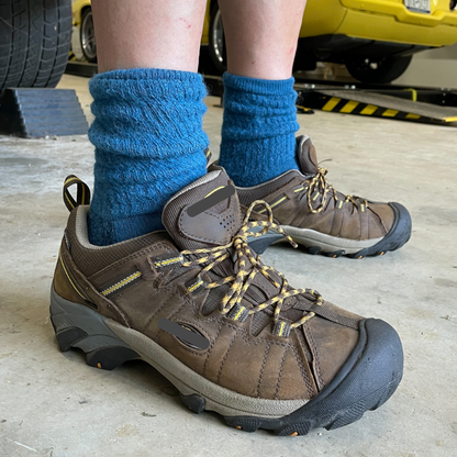 Quigley Alpaca Crew Socks A Lighter Weight Sock - Perfect With Sneakers