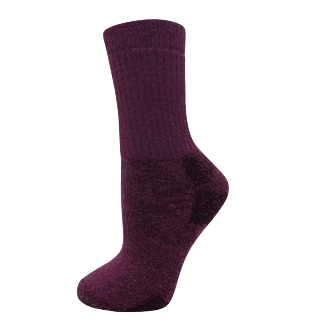 Quigley Alpaca Crew Socks A Medium To Lighter Weight Sock