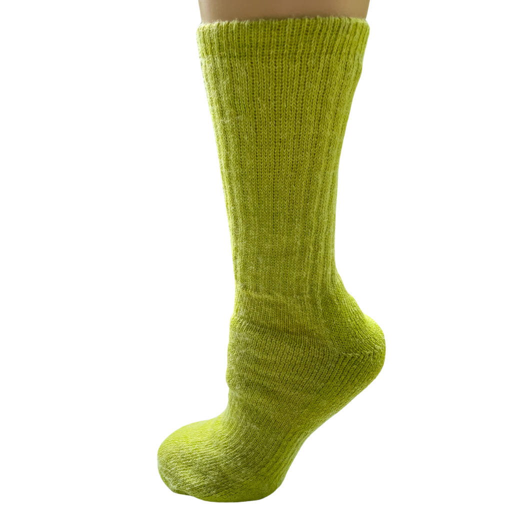 Alpaca Crew Socks - Heavy Weight Sock, Reinforced Heels & Toes, Moisture Wicking
