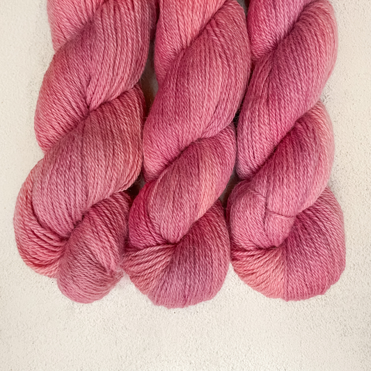 Cochineal - AMA naturally dyed sport weight yarn