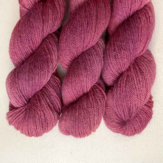 Brazilwood AMA naturally dyed sport weight yarn