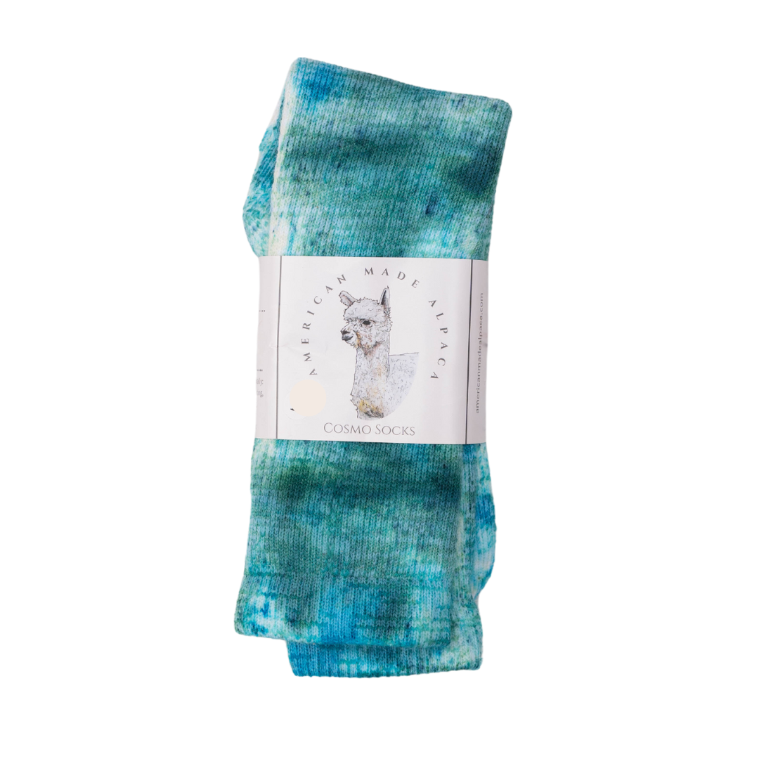 Hand Dyed Cosmo Socks