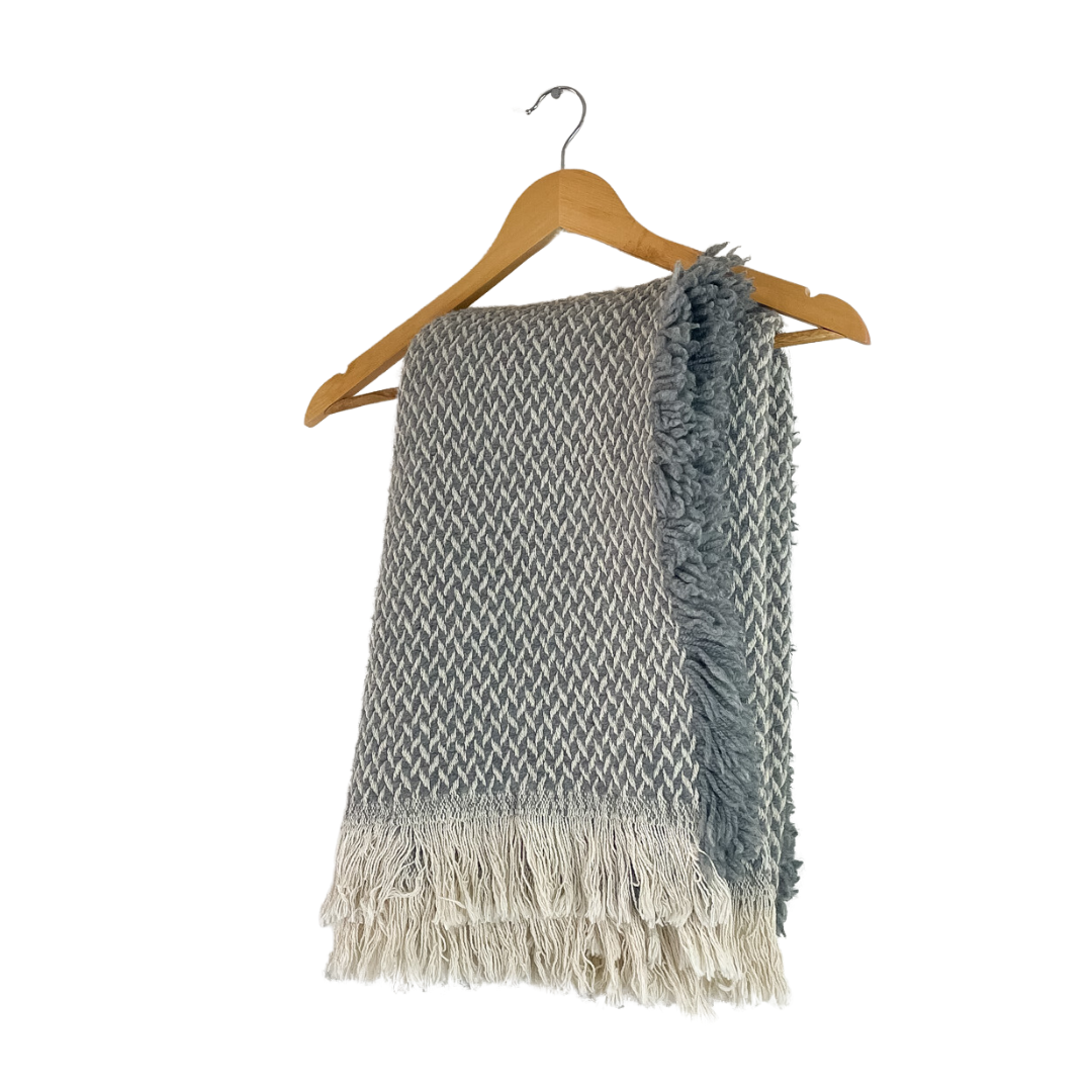 Stardancer Alpaca, Cotton and Merino Throw Blanket